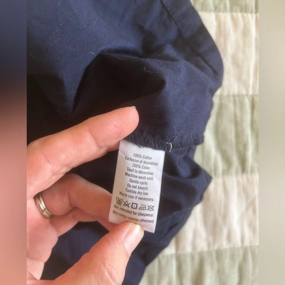 Janie and Jack Sweater dress with cotton skirt floral embroidery size 18-24 M - Picture 6 of 7